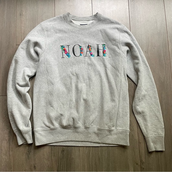 Noah SS17 Botanical Floral Crewneck Sweatshirt - Picture 6 of 6